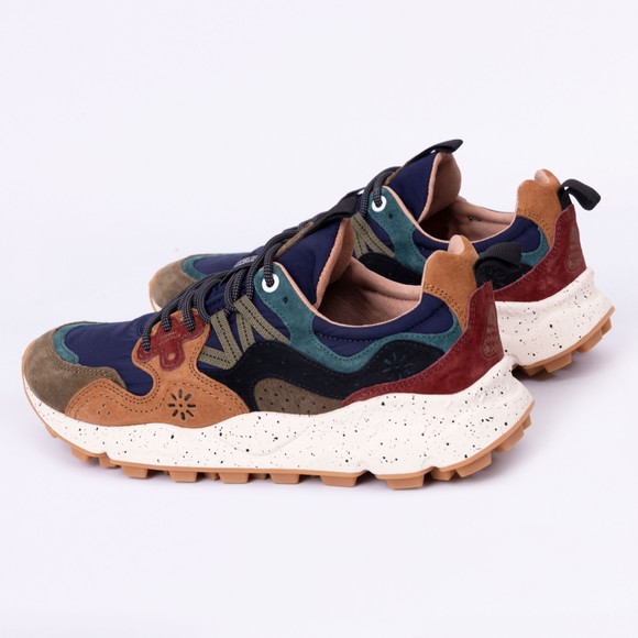 Flower Mountain Mens Brown Yamano 3 Trainers main image