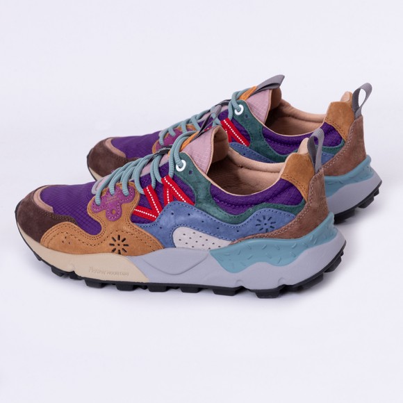 Flower Mountain Mens Grey Yamano 3 Uni Trainers main image