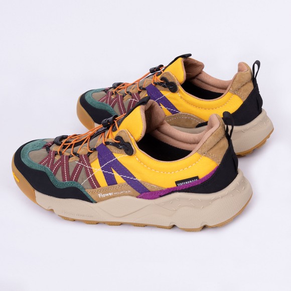 Flower Mountain Mens Black Iwano 2 Uni Trainer main image