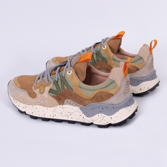 Flower Mountain Mens Grey Yamano 3 Trainers main image
