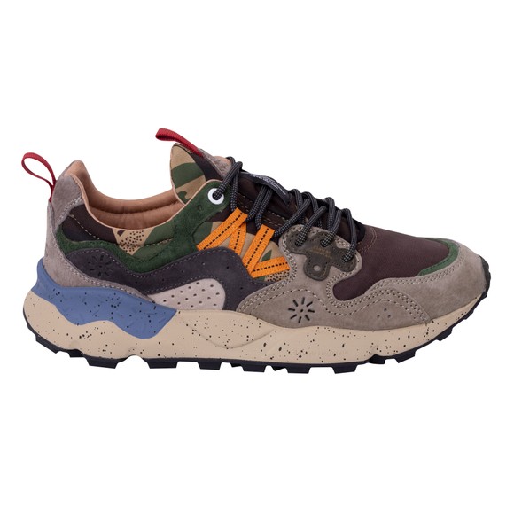 Flower Mountain Mens Grey Yamano 3 Trainers main image