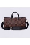 Sprayground Mens Brown Sawtooth Sharks In Paris Duffle Bag