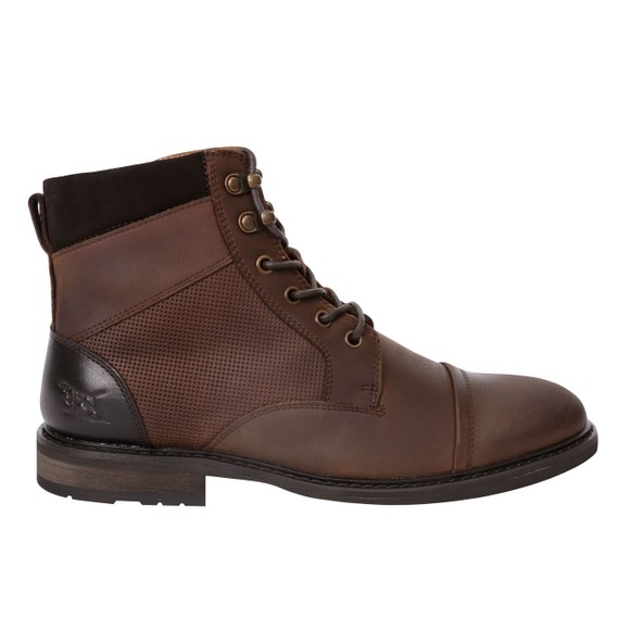 Rodd & Gunn Mens Red Durham Military Boot 