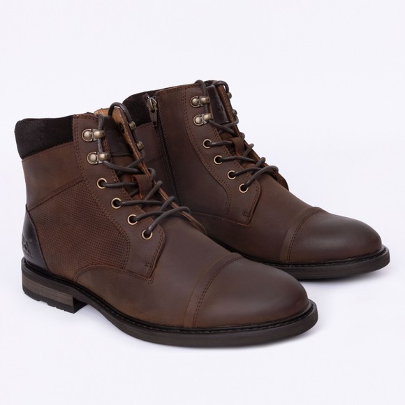 Rodd & Gunn Mens Red Durham Military Boot 