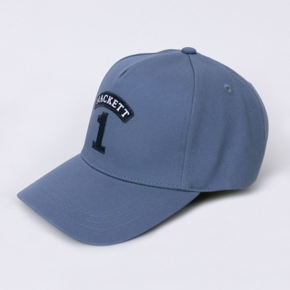 Hackett Mens Blue Heritage Number Cap