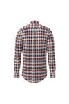 Fynch Hatton Mens Red Colorful Washed Oxford Shirt