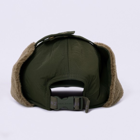 Sealskinz Mens Green Upton Waterproof Puffer Hat main image
