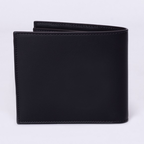 Paul Smith Mens Black Signature Stripe Coated Wallet main image