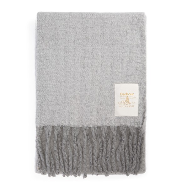 Barbour Lifestyle Womens Grey Ellison Scarf main image