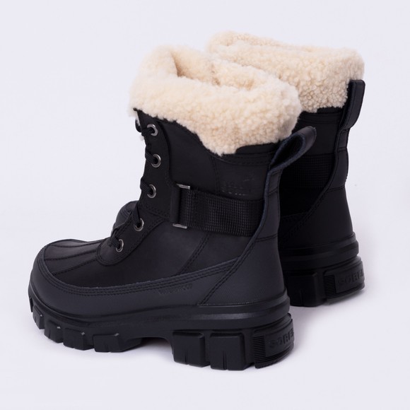 Sorel Womens Black Torino V Parc Waterproof Snow Boots main image