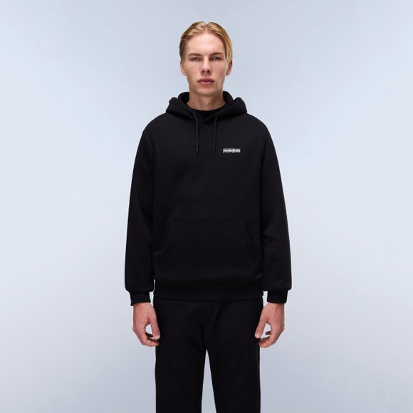 Napapijri Mens Black B-Guide Hooded Sweatshirt main image