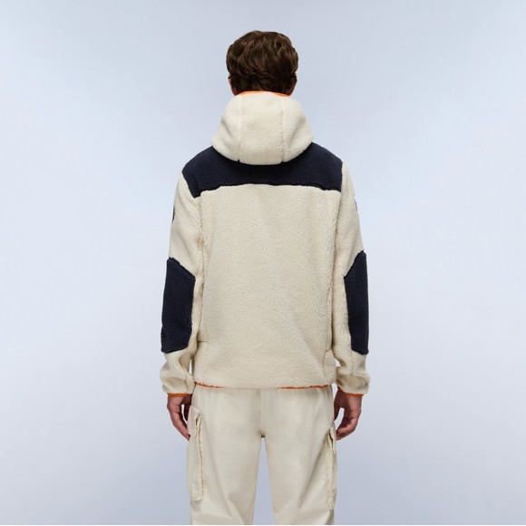Napapijri Mens Off-White Yupik FZH 3 Fleece main image