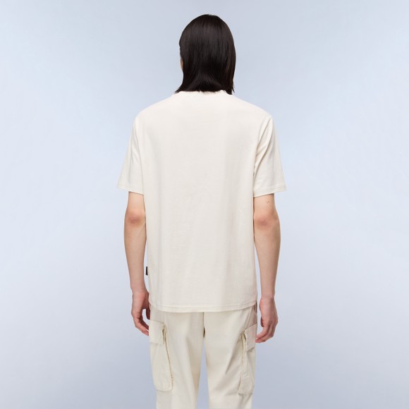 Napapijri Mens Beige S Funes T-Shirt main image