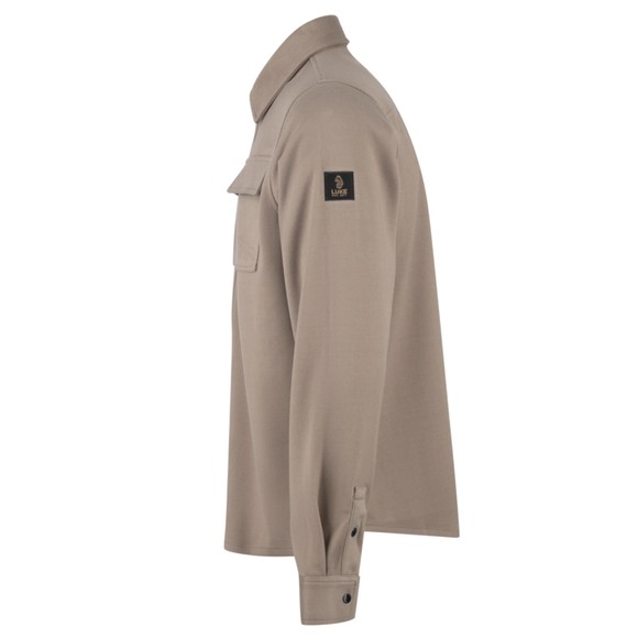 Luke 1977 Mens Beige Ettrick Overshirt