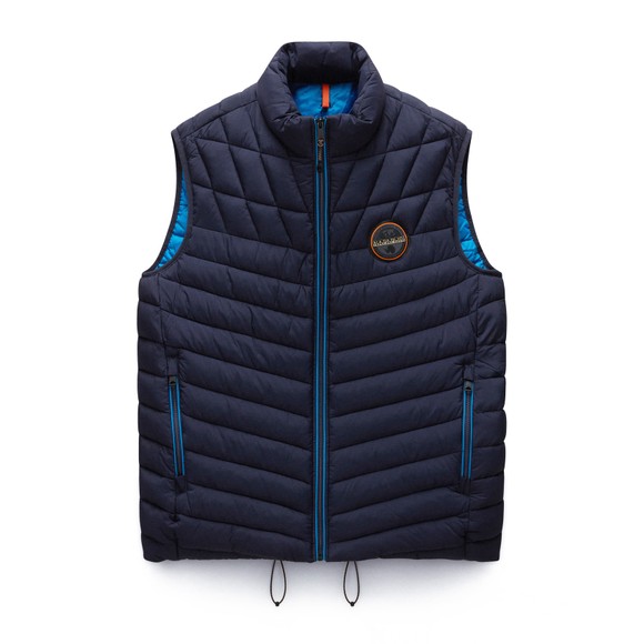 Napapijri Mens Blue A-Lapaz Gilet main image