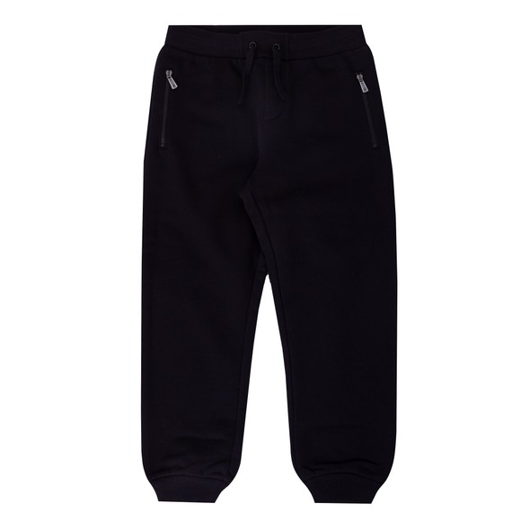 Moschino Boys Black Graffiti Logo Jogger main image