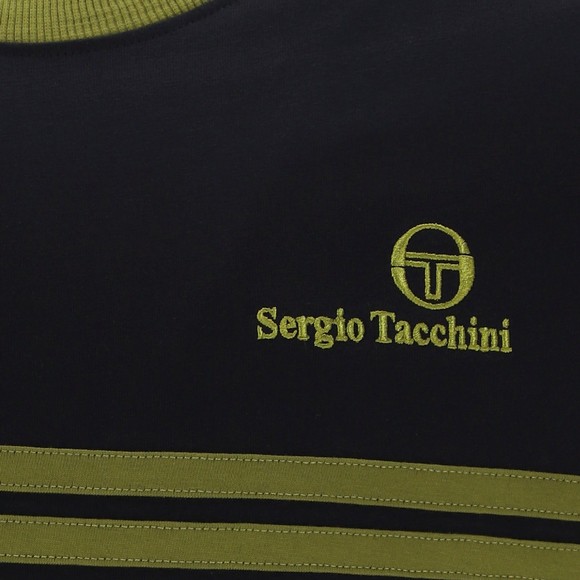 Sergio Tacchini Mens Black New Supermac T-Shirt main image
