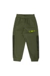 EA7 Emporio Armani Boys Green Boys Tape Jersey Jogger