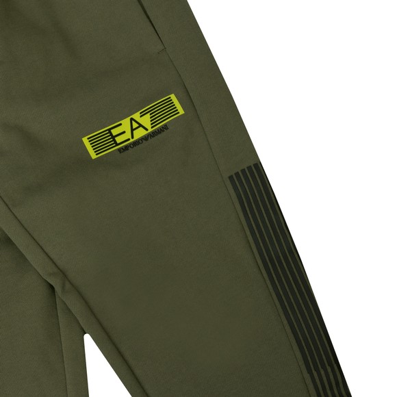EA7 Emporio Armani Boys Green Boys Tape Jersey Jogger