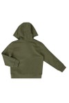EA7 Emporio Armani Boys Green Boys Jersey Taped Zip-Through Hoodie