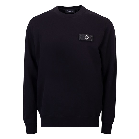 Ma.Strum Mens Black Neo Crew Sweatshirt main image