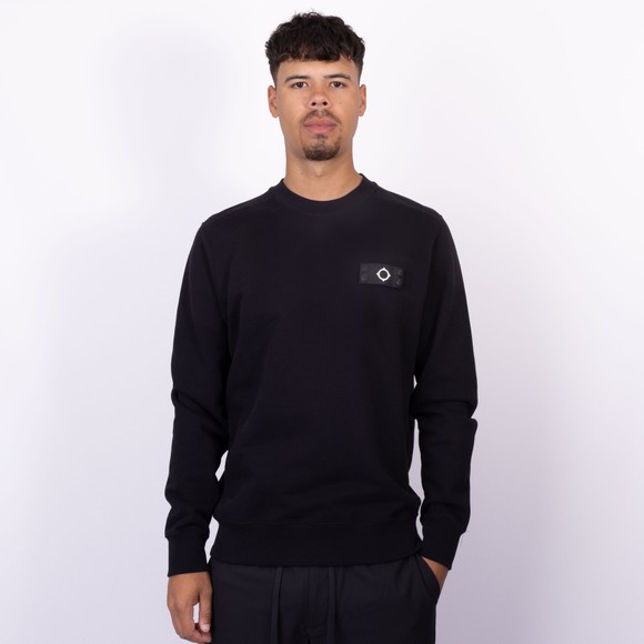 Ma.Strum Mens Black Neo Crew Sweatshirt main image
