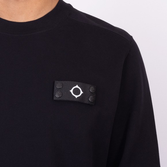Ma.Strum Mens Black Neo Crew Sweatshirt main image