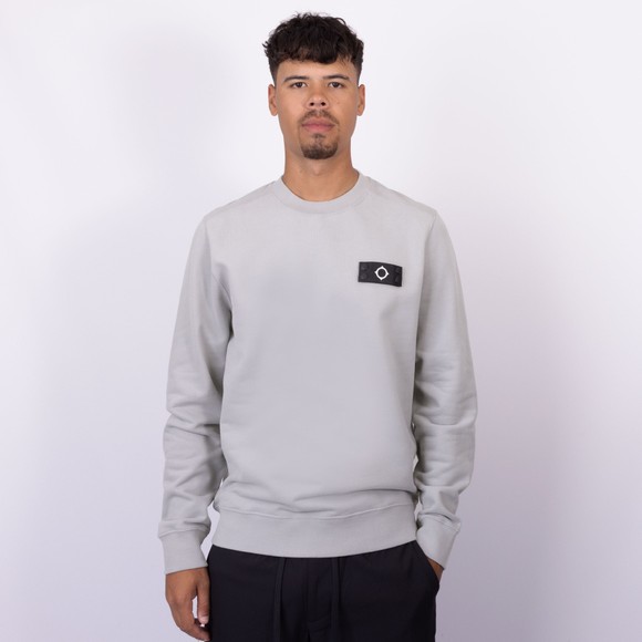 Ma.Strum Mens Grey Neo Crew Sweatshirt main image