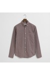 Gant Mens Red Twill Gingham Shirt