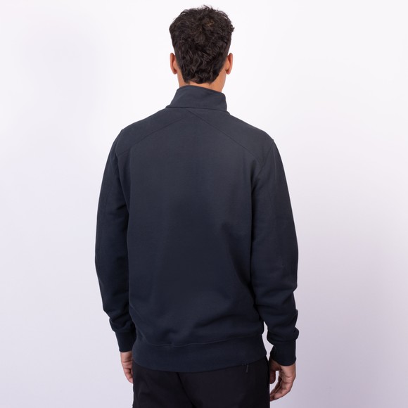 Ma.Strum Mens Blue Neo 1/4 Zip Sweat main image