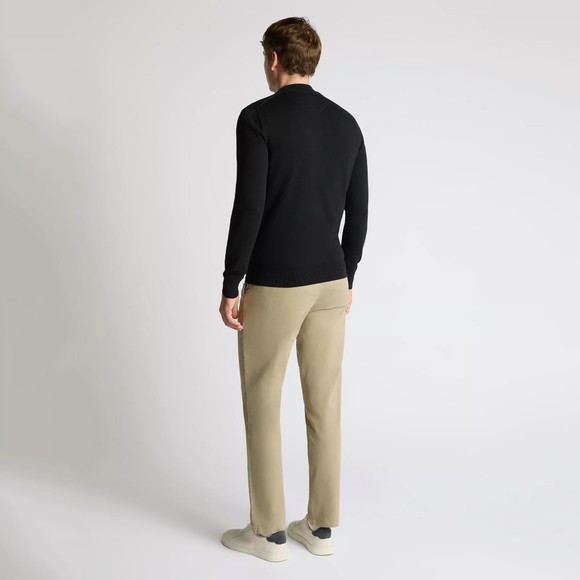 Remus Mens Black Half Zip Jumper main image