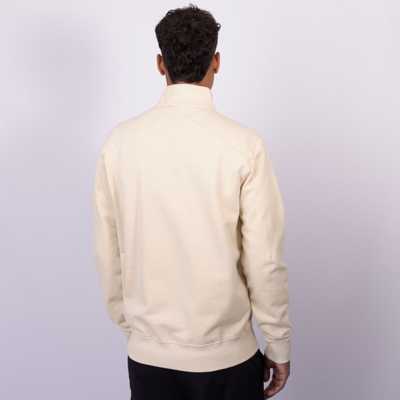 Ma.Strum Mens White Neo 1/4 Zip Sweat main image