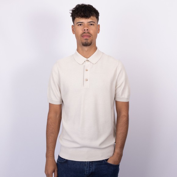 BOSS Mens Beige H-Iannotti Polo Shirt main image
