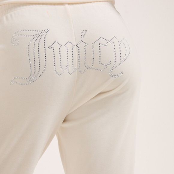 Juicy Couture Womens Off-White Tina Outline Track Pant main image