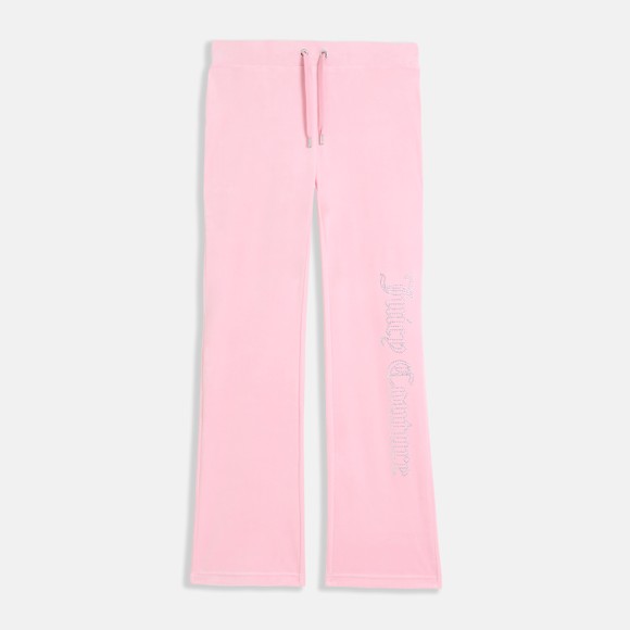 Juicy Couture Womens Pink Christine Classic Outline Low Rise Track Pant main image