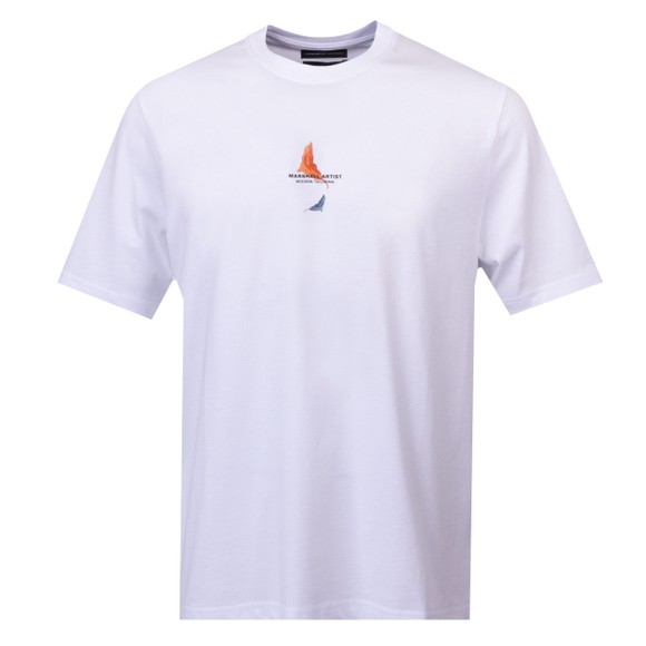 Marshall Artist Mens White Aspen T-Shirt main image