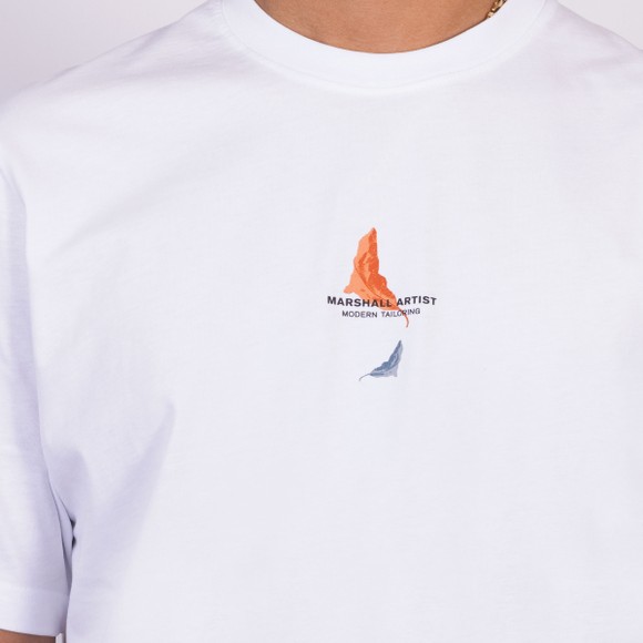 Marshall Artist Mens White Aspen T-Shirt main image