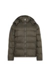 Calvin Klein Jeans Mens Green Hooded Puffer Jacket
