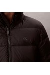 Calvin Klein Jeans Mens Black Hooded Puffer Jacket