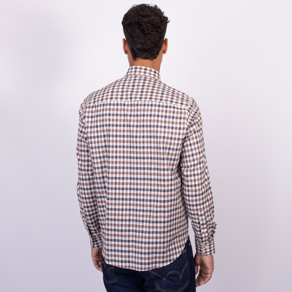 Aquascutum Mens Blue Iconic Shirt main image