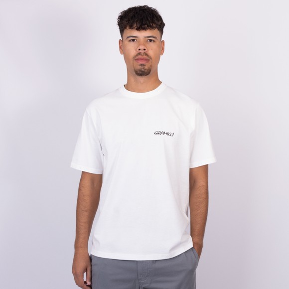 Gramicci Mens White Ice Axe T Shirt main image