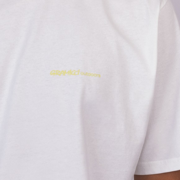 Gramicci Mens White Hurricane T Shirt main image