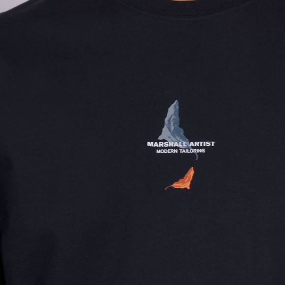 Marshall Artist Mens Blue Aspen T-Shirt main image