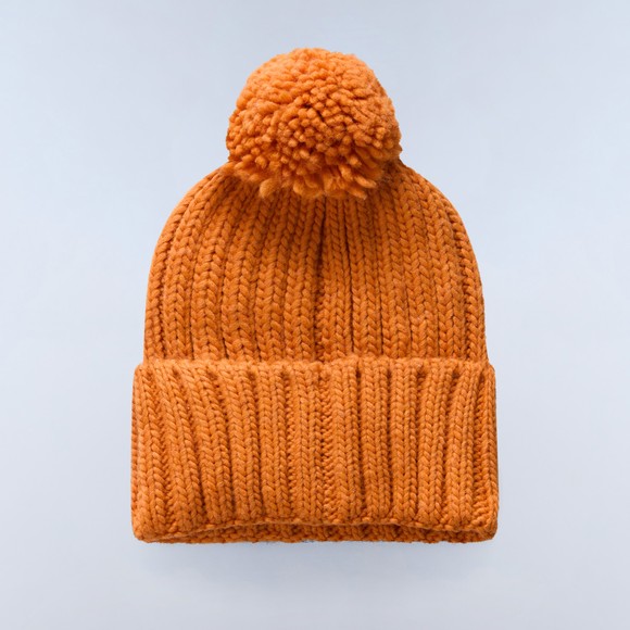 Napapijri Mens Orange Semiury 5 Knitted Hat main image