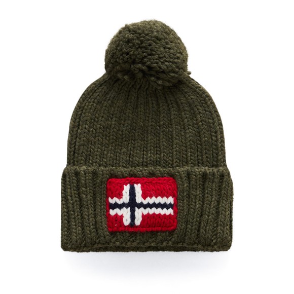Napapijri Mens Green Semiury 5 Knitted Hat main image
