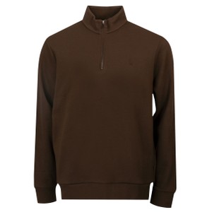 Double Knit Mesh 1/4 Zip Jumper