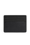 Tommy Hilfiger Mens Black Corporate Leather Card Holder