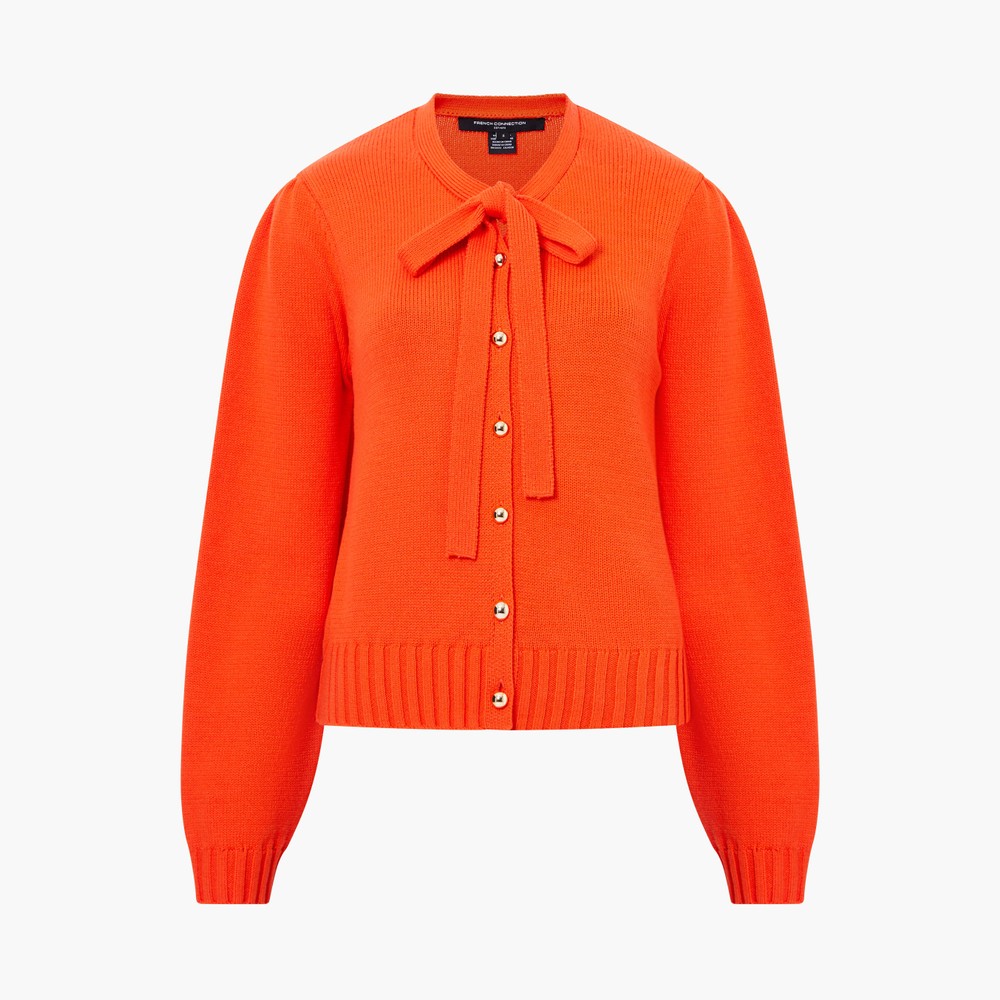 Varli LS Tie Neck Cardigan