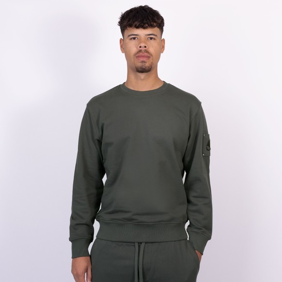 Moose Knuckles Mens Grey Hartsfield Crew Sweatshirt main image