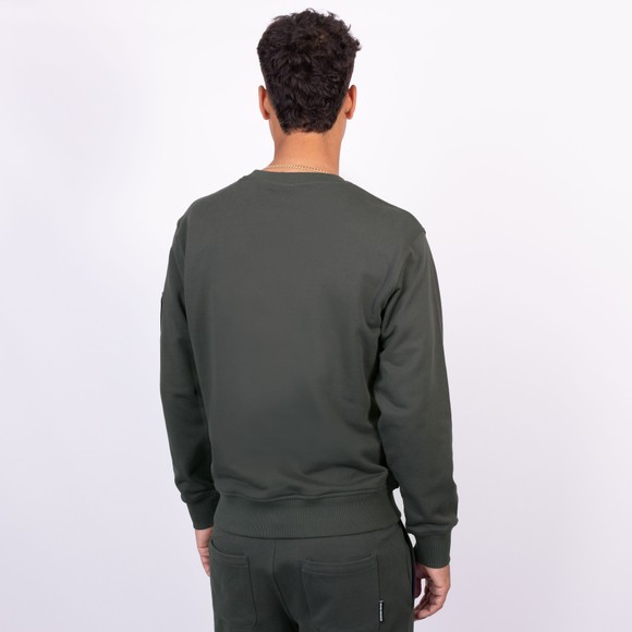 Moose Knuckles Mens Grey Hartsfield Crew Sweatshirt main image